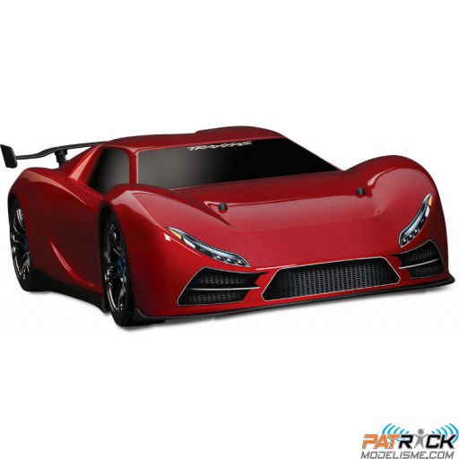 Traxxas SUPERCAR XO-1 Rouge Brushless New TQi radio 2.4ghz RTR EP