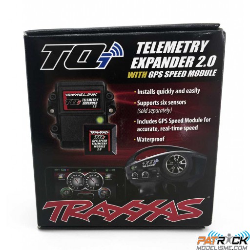 Combo Module d'extension de télémétrie + GPS 2.0 pour radio TQi Traxxas