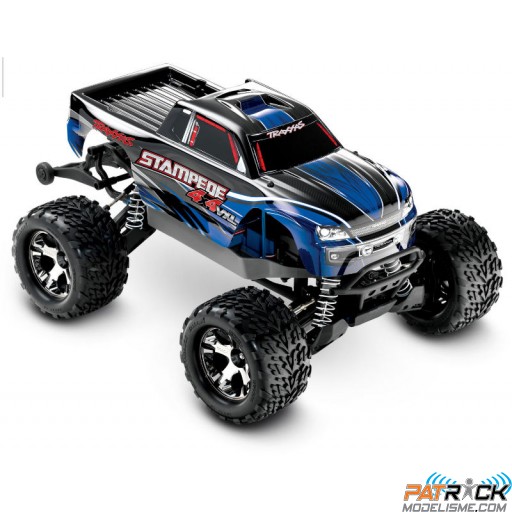 Traxxas Stampede 4x4 VXL Bleu 2.4gh RTR 1/10e