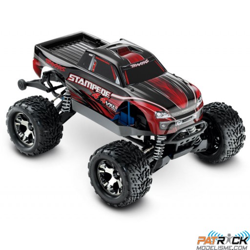 Traxxas Stampede 4x4 VXL Rouge 2.4gh RTR 1/10e