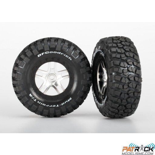 Pneus montés et collés sur jante - Slash 2WD / 4WD