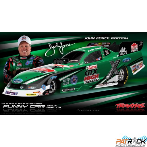 Traxxas Dragster FUNNY CAR Nhra JOHN-FORCE-EDITION