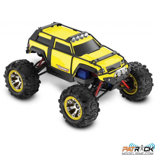Traxxas Summit 1/16e RTR EP JAUNE