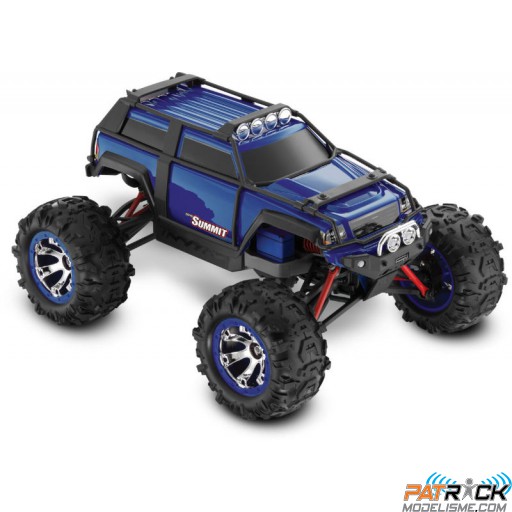 Traxxas Summit 1/16e RTR EP BLEU