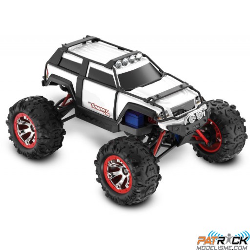 Traxxas Summit VXL 1/16e 2.4gh RTR Brushless BLANC
