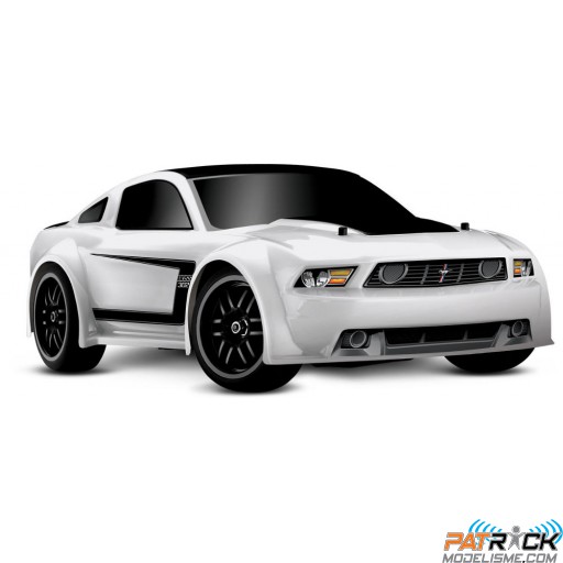 Traxxas Ford Mustang Boss 302 VXL 4WD BLANCHE 1/16e RTR