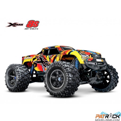 Traxxas X-MAXX 8S 4X4 - BRUSHLESS - WIRELESS - ID - TSM - SOLAR FLARE