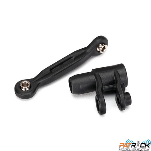 Palonnier de servo et biellette de direction Traxxas X-MAXX