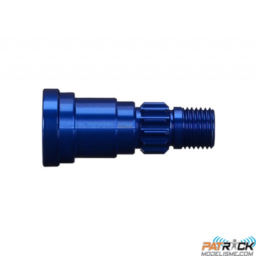 Axe de roue bleu av/ar pour 7750X- X-Maxx