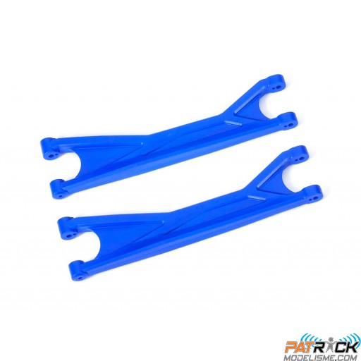 Bras de suspension HD supérieur Bleu Traxxas XRT, WideMaxx X-MAXX, X-Monster
