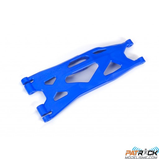 Bras de suspension HD inferieur gauche Bleu Traxxas XRT, WideMaxx X-MAXX, X-Monster