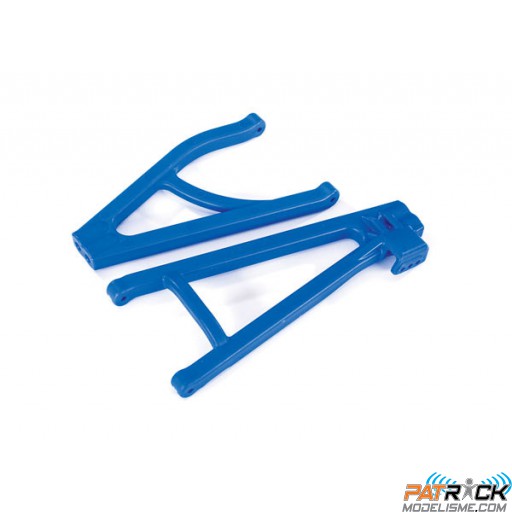 Triangles de suspension arrière gauche inf/sup bleus renforcés E-revo VXL 2.0