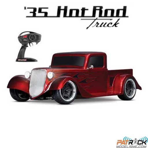 Traxxas Hot Rod Truck Rouge 4x4 Brushed RTR 1/10e