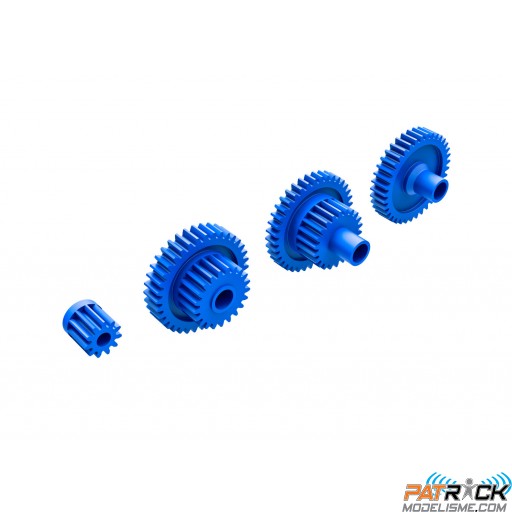 Jeu d'engrenages transmission option , grande vitesse 9.7/1 TRX-4M
