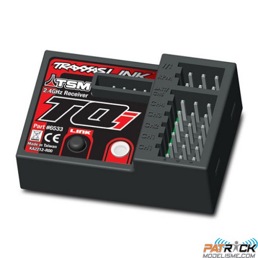 Récepteur Traxxas TQi 5 Voies TSM et télémétrie 2.4GHz