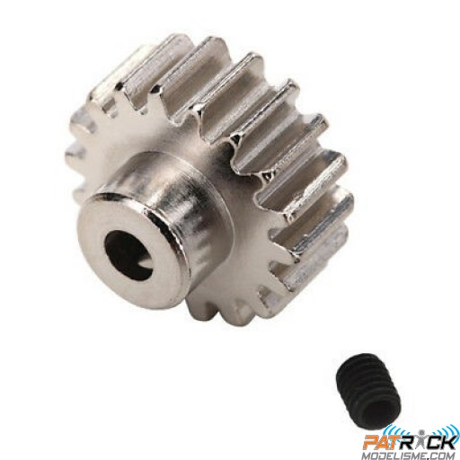 Pignon moteur 18 dents 0,8M/32 pitch - axe 3,2mm – Rustler/Stampede/Slash