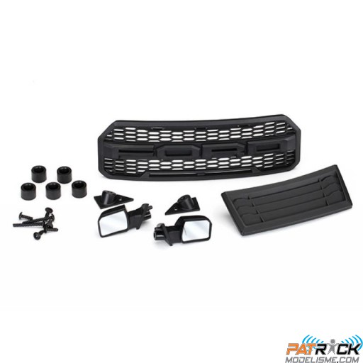 Calandre et rétros pour Traxxas Ford Raptor F150