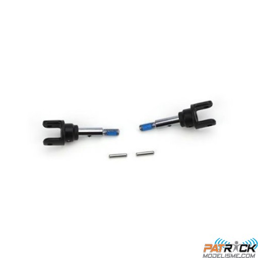 Axes de roues avant renforcés (2) Stampede et Slash 4x4