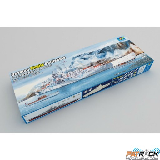 1/350e Trumpeter Cuirassé allemand Tirpitz SUR-COMMANDE