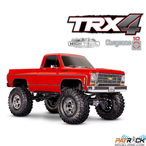 Traxxas TRX-4 Chevrolet K10 Cheyenne 1979 Rouge 1/10e