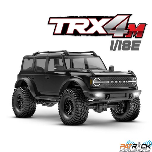 Traxxas TRX-4M Ford Bronco 1/18e Noir - Prêt à rouler SUR-COMMANDE