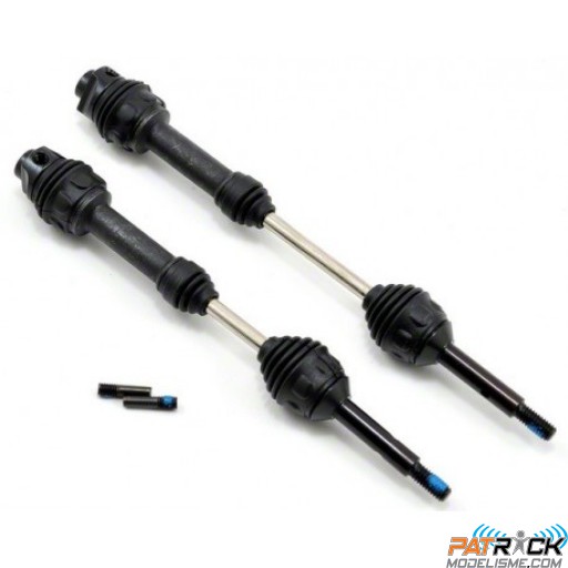 Cardans OPTION acier traité ARRIÈRE DROITE et GAUCHE Traxxas Slash