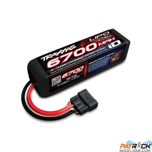 Accu Lipo TRAXXAS iD 4S-14.4V 25C - 6700 mah 2890X