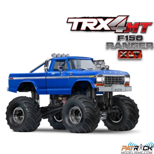 Traxxas TRX-4MT F150 1/18e Bleu - Prêt à rouler