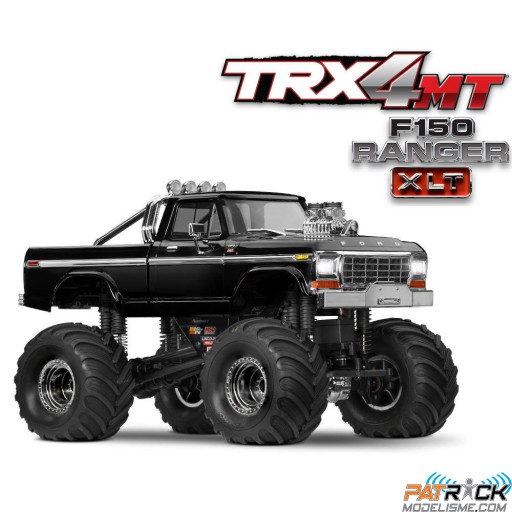 Traxxas TRX-4MT F150 1/18e Noir - Prêt à rouler