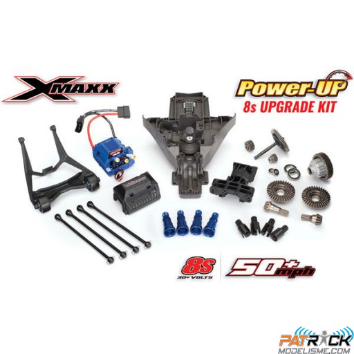 POWER UP 8S UPGRADE KIT X-MAXX TRAXXAS