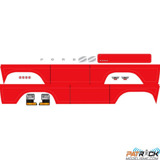 Autocollants rouge Ford Bronco - TRX-4