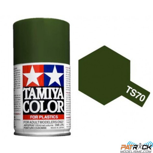 Bombe Tamiya TS-70 Vert olive Drab JGSDF mat