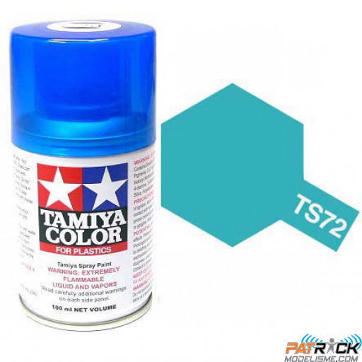 Bombe Tamiya TS-72 Bleu translucide