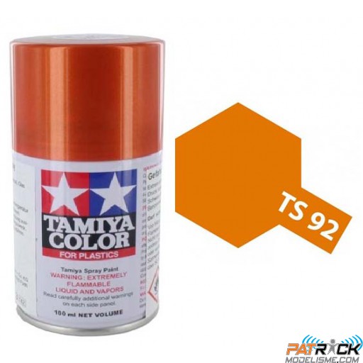 Bombe Tamiya TS-92 Orange métallisé