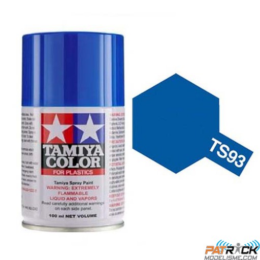 Bombe Tamiya TS-93 Bleu Pur