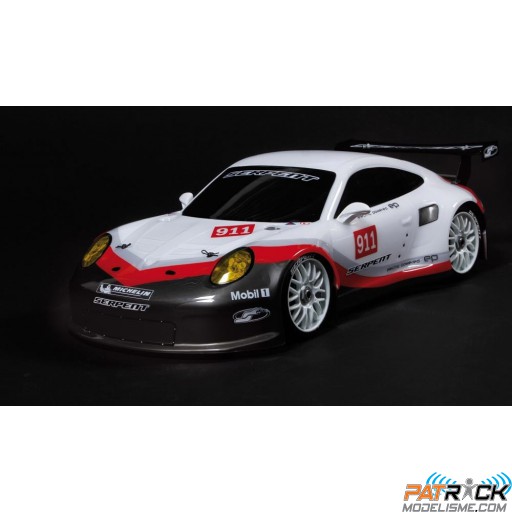 Carrosserie à peindre Serpent Porsche GT chassis long LWG – 1/8ème