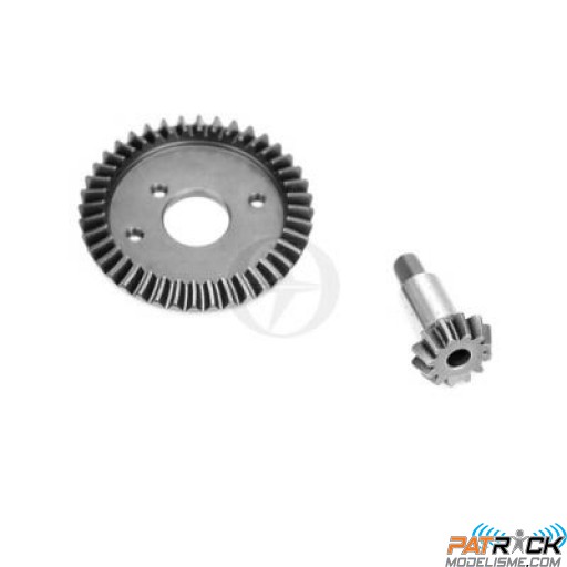 Couronne de diff arrière avec pinion - MIRAGE V-SPEC