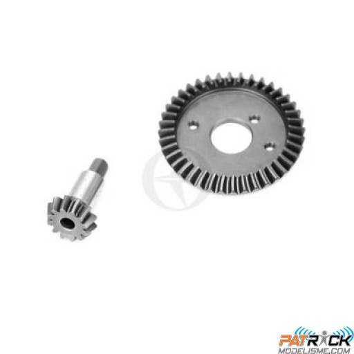 Couronne de diff avant avec pinion - MIRAGE V-SPEC