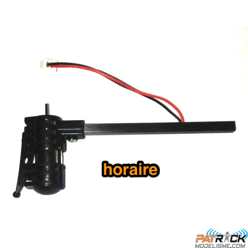 Bras et moteur sens horaire NOIR Udi rc U816/A