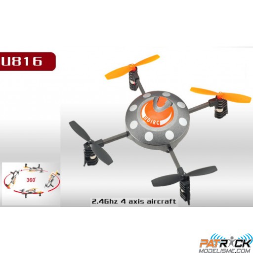 DRONE QUADRICOPTERE 3D UDI rc UFO U816 ORANGE RTF
