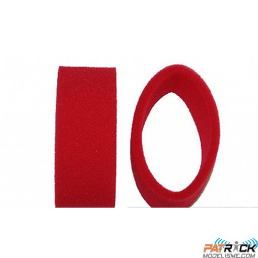 Mousse filtre à air 1/8 pour filtre Hobao Hyper 8 (4 pièces)