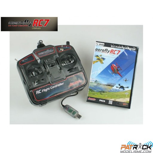 Simulateur Aerofly RC7 ULTIMATE USB Game Commander