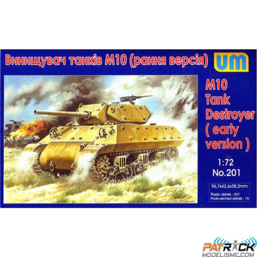 1/72e UniModels M10 TANK DESTROYER (début de production)