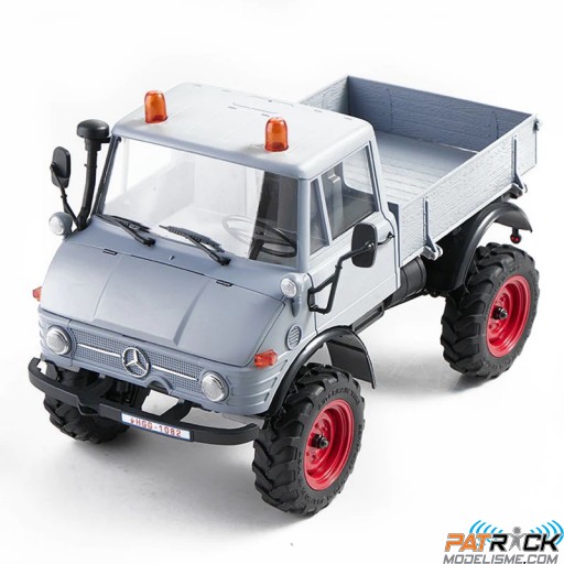 FMS 1/24e Mercedes-Benz Unimog 421 FCX24 crawler Gris - Prêt à rouler