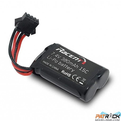 Batterie Li-ion 7.4v 380mAh 15C nouveau connecteur