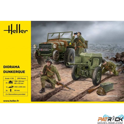 1/35e Heller Diorama Dunkerque