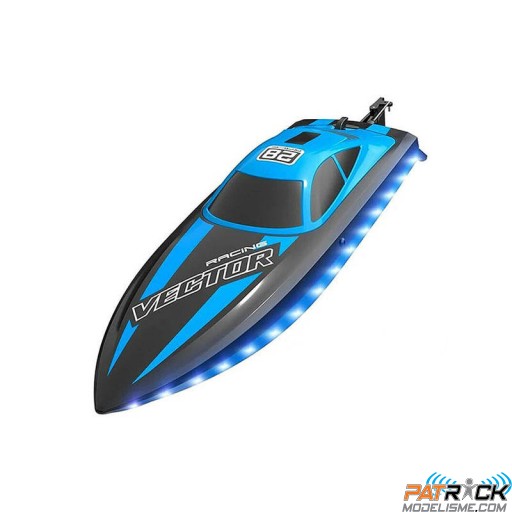 Volantex rc Arrobolt Vector Lumen 30cm Bleu Prêt à naviguer
