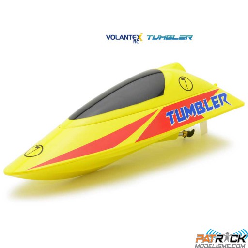 Volantex rc Tumbler Mini Racing Boat Jaune RTR