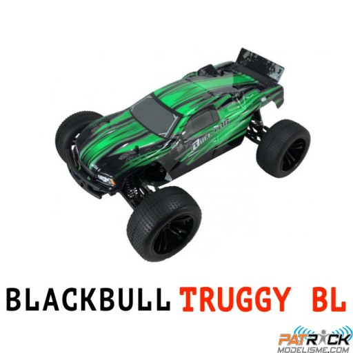 BlackBull TRUGGY Brushless VERTE 4WD 1/10e Prête à rouler