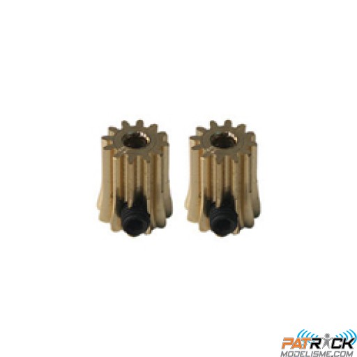 Pignons 11 et 12 dents pour moto R/C – Venom GPV-1